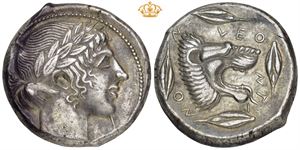 AR Tetradrachm, 450-440 BC