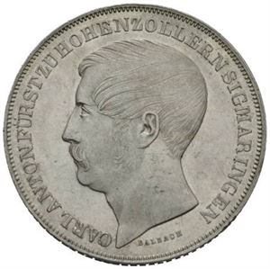 Carl Anton, 2 gulden 1849