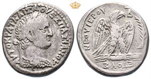 SYRIA, Seleucis and Pieria. Antioch. Vespasian, AD 69-79. AR tetradrachm (13,77 g).