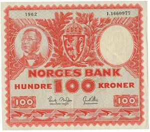100 kroner 1962. I1660977