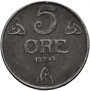 5 øre 1945