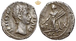 Augustus. 27 BC - AD 14. AR denarius (4,06 g).