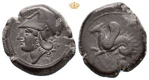 SICILY, Syracuse. Dionysios I. 405-367 BC. Æ litra (21 mm, 7,49 g).