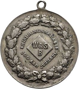 A/S Wallendahl & Son erindringsmedalje 1922