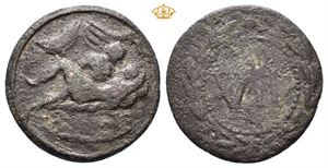 Anonymous issues in the time of Tiberius, AD 14-37. Æ tessera (22mm, 5,13 g)