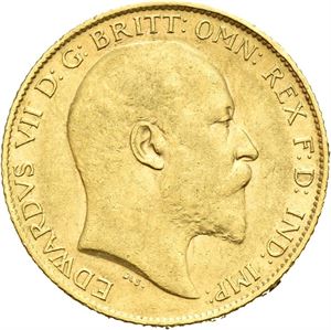 Edward VII, 1/2 sovereign 1910