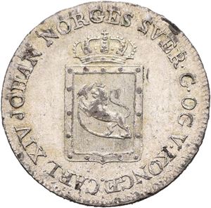 Norge, Carl XIV Johan, 4 skilling 1825