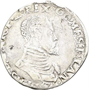 Philip II, ecu 1576