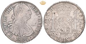 Carl IV, 8 reales 1804. TH