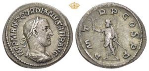 AR Denarius 238 AD