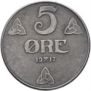 5 øre 1917