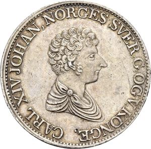 CARL XIV JOHAN 1818-1844, KONGSBERG. Speciedaler 1835