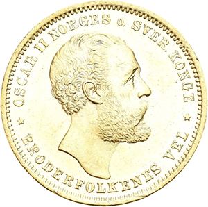 20 kroner/5 species 1874