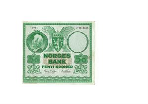 50 kroner 1958. C7315805