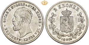2 kroner 1885