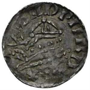Edward Confessor 1042-1066, penny, Pax type, Norwich (1,17 g). Ex. Oslo Mynthandel a/s nr.59 18/11-2007 nr.1323