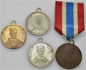 Fridtjof Nansen, på ski over Grønland 1888. Lott 4 medaljer