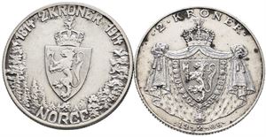 2 krone 1906 og 1914 jub