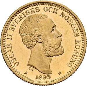 OSKAR II 1872-1907. 20 kronor 1895