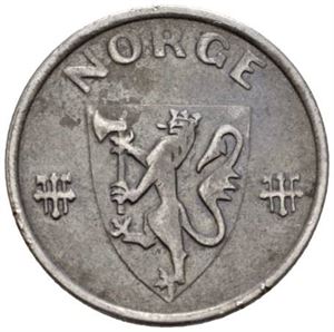 5 øre 1945.