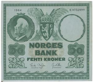50 kroner 1964 E.9752899