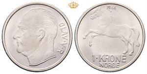 1 krone 1966