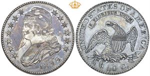 1/2 Dollar 1822