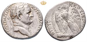 SYRIA, Seleucis and Pieria. Antioch. Vespasian, AD 69-79. AR tetradrachm (15,07 g).