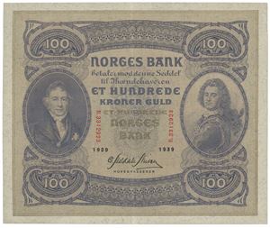 100 kroner 1939 R.3312923