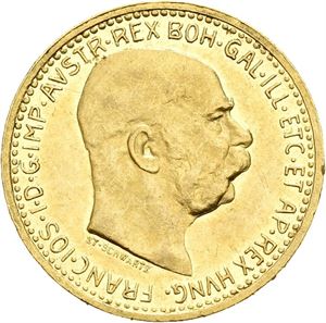 Franz Josef, 10 corona 1909