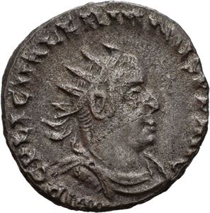 Valerian I 253-260, antoninian, Roma 255-258 e.Kr. R: Sol stående mot venstre