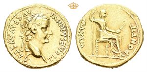 Tiberius, AD 14-37. AV aureus (7,70 g)