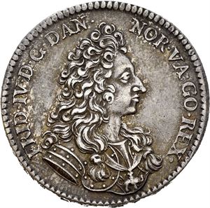Frederik IV 1699-1730. 4 mark 1699. S.11
