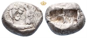 KINGS of LYDIA, Kroisos. Circa 561-546 BC. AR double siglos (10,59 g)