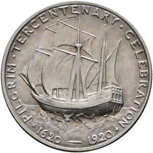 ½ Dollar Pilgrim Tercentenary 1920