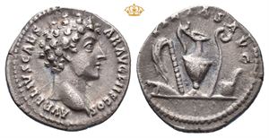 Marcus Aurelius. As Caesar, AD 139-161. AR denarius (2,74 g)