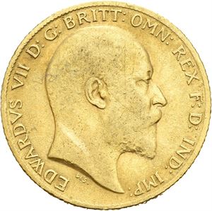 Edward VII, 1/2 sovereign 1906