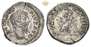 AR Denarius 209 AD