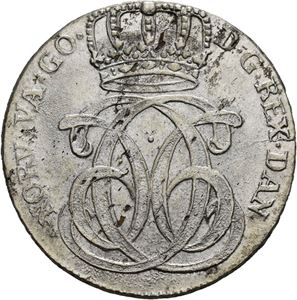 CHRISTIAN VI 1730-1746. 24 skilling 1739. S.1