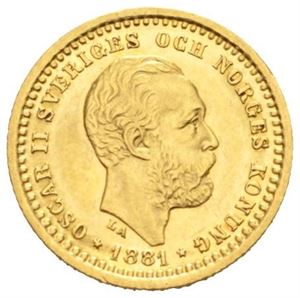 5 kronor 1881.