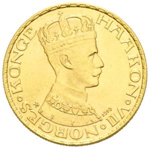 Haakon VII, 20 kroner 1910.