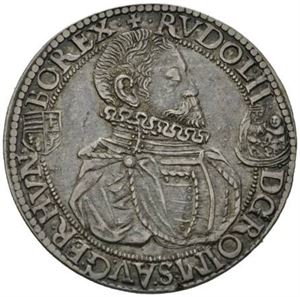 Rudolf II, taler 1604. Nagybanya
