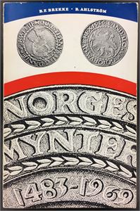 B. F. Brekke og B. Ahlström: "Norges Mynter 1483-1969". (Stockholm 1970). Heftet