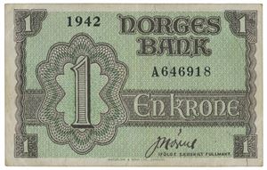 1 krone 1942 A 646918.