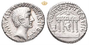 The Triumvirs. Octavian. Spring-early summer 36 BC. AR denarius (3,91 g)
