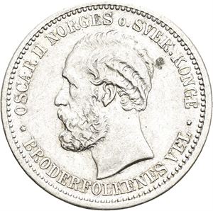 1 krone 1890