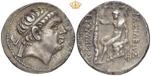 AR Tetradrachm, circa 210-206 BC