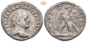 SYRIA, Seleucis and Pieria. Antioch. Vespasian, AD 69-79. AR tetradrachm (14,21 g).