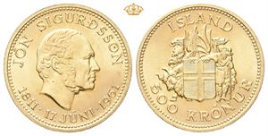 500 kronur 1961
