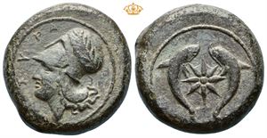 SICILY, Syracuse. Dionysios I. 405-367 BC. Æ drachm (30 mm, 30,95 g).
